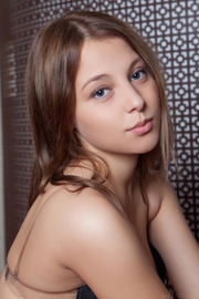 Russian beauty Nikia A does cute like no one else