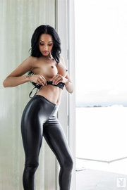 Brittany Madisen Leather Pants