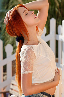 Sexy Redhead Amarna Miller