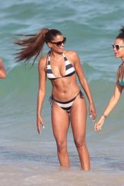 Claudia Jordan On The Beach