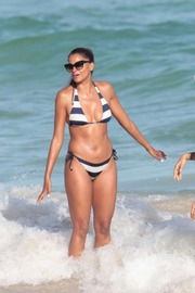 Claudia Jordan On The Beach
