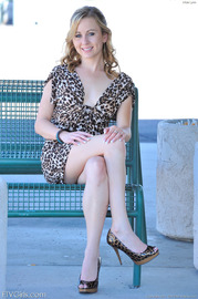 Mae Lynn Leopard Dress