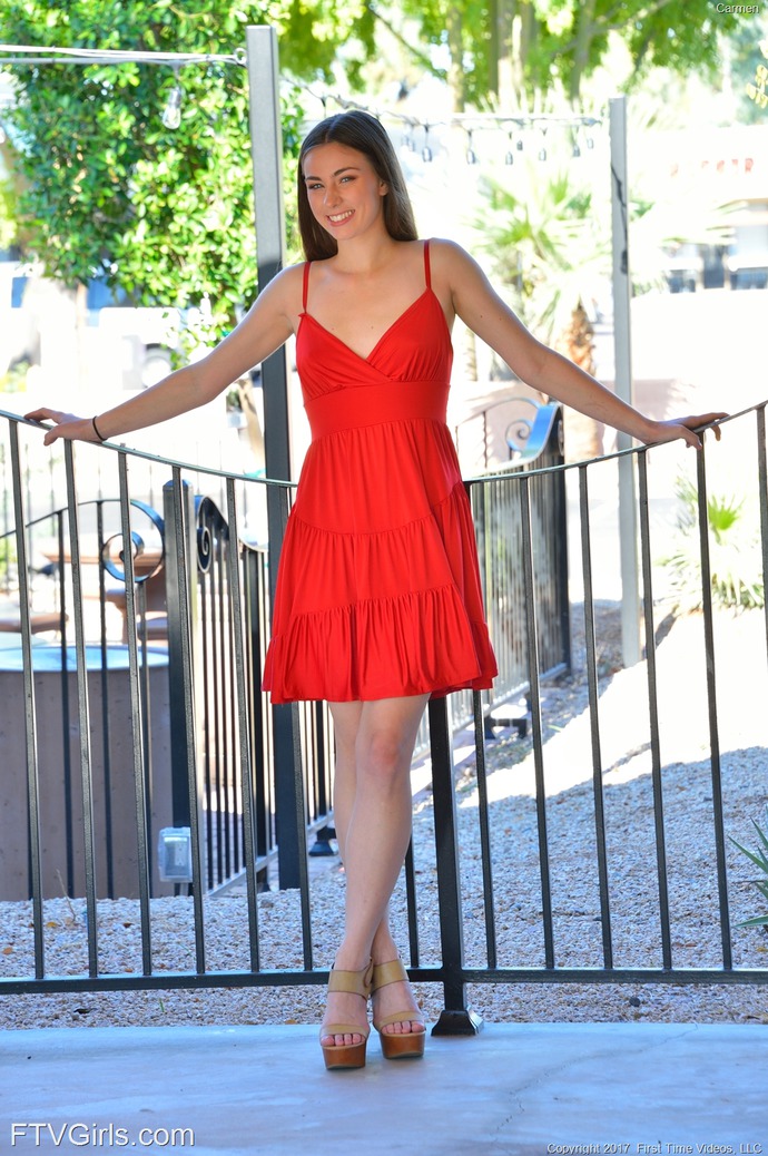 Tall Teen In Red 08