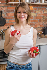 Yelena In The Kitchen