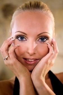 Victoria Kruz Blonde Girl Posing