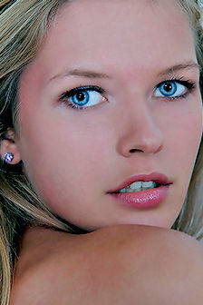 Young Girl Catherine Has Amazing Eyes