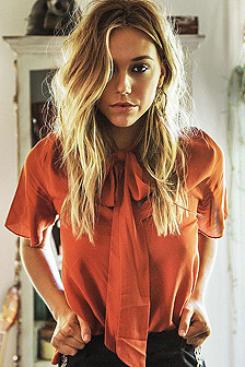 Alexis Ren In Sexy White Lace