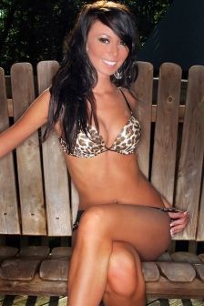 Veronica In Leopard Bikini